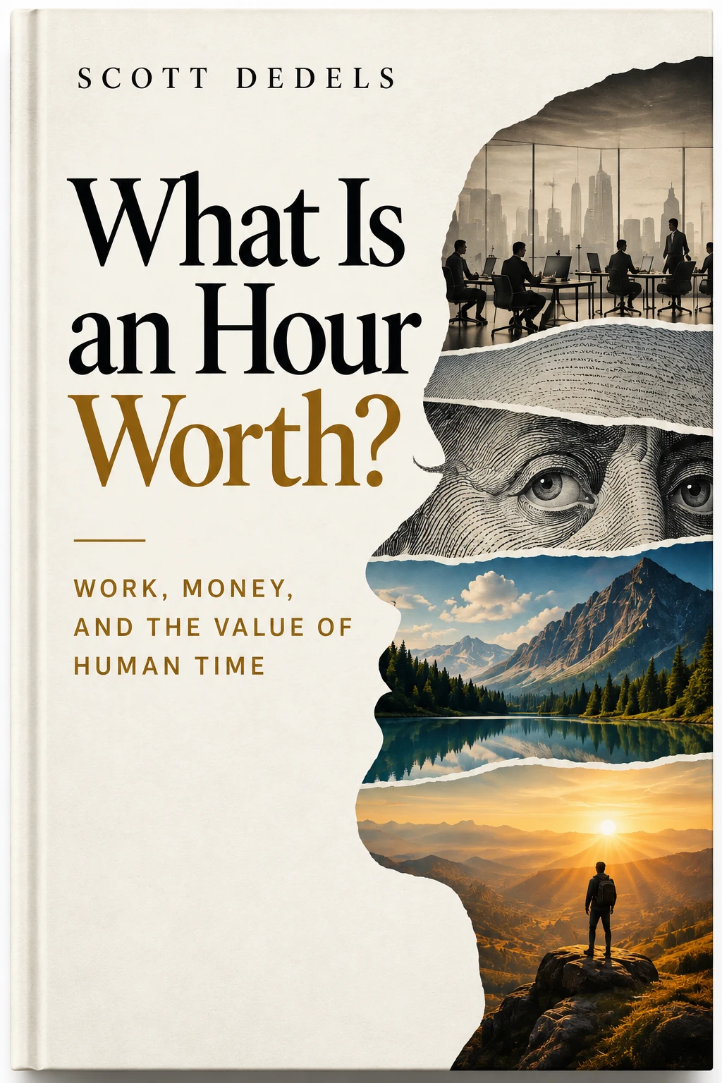 Cover of What Is an Hour Worth? Work, Money, and the Value of Human Time, by Scott Dedels